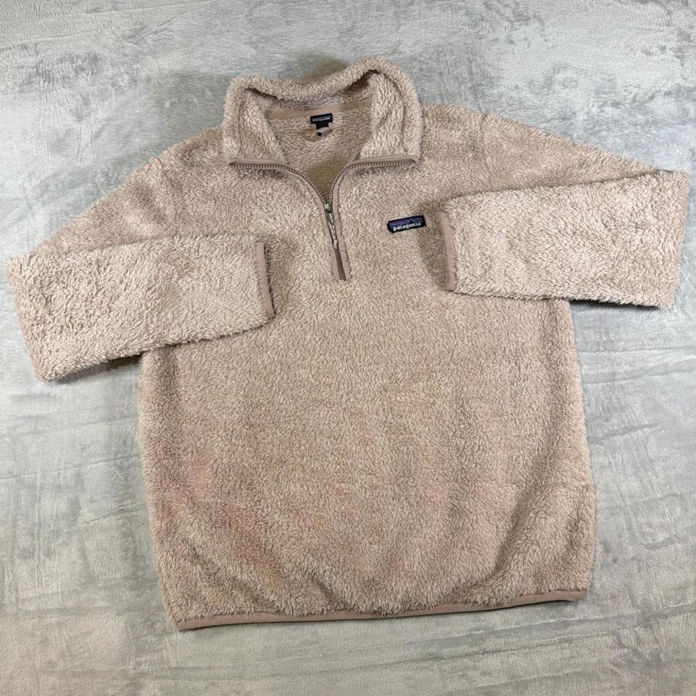 Patagonia Monkey Man Sherpa Fleece Pullover | Beige | Medium